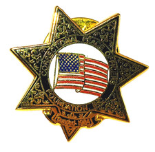 Vintage Correctional Peace Officers Foundation Pin Founded 1984