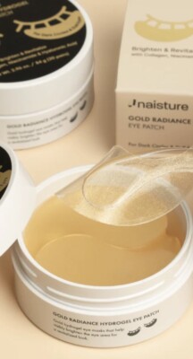 Naisture Gold Radiance Hydrogel Eye Patch For Dark Circles Dull Eyes