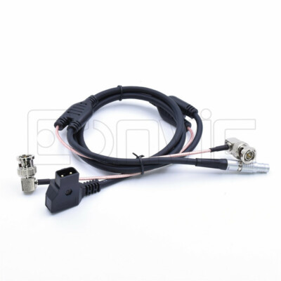 Zacuto Kameleon EVF Power and SDI Video Cable D-tap 4 Pin BNC