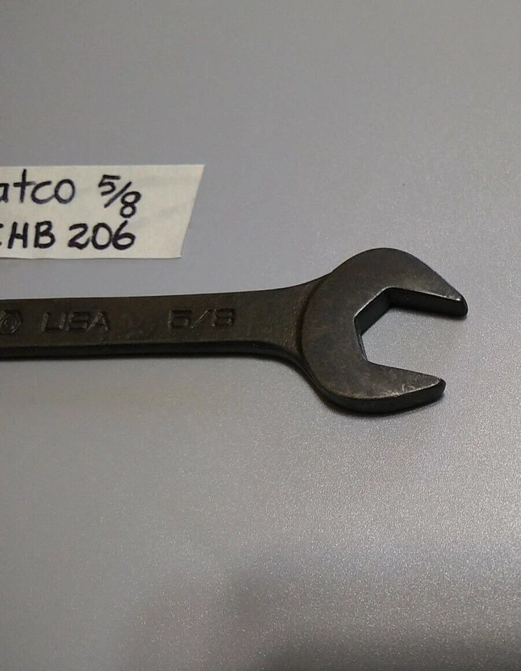 MATCO USA WCHB 206, 5/8" Combination Wrench, 7.4" Long, 6Pt. Industrial Finish. - Image 4 of 4