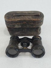 LeMaire FABi PARIS opera BINOCULARS VINTAGE antique small pocket stempunk case