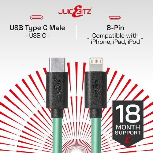 Câble chargeur fil de charge rapide USB C type-C pour iPhone 14 13 12 11 SE X 8 iPad - Photo 93 sur 101