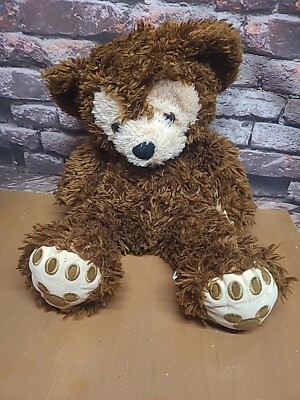 Walt Disney World Pre-Duffy Dark Brown Bear Plush Hidden Mickey | eBay
