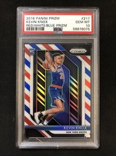 2018 Panini Prizm - Kevin Knox - Rookie Red White Blue Prizm PSA 10 Gem Mint