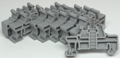 8 Unused Phoenix Contact # CLIPFIX 35 Terminal End Barrier Blocks, CLIPFIX35 