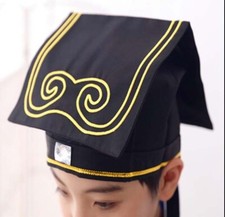 Hanfu Hat Men Kid Chinese Traditional Ancient Scholar Headdress Vintage Hat Gift