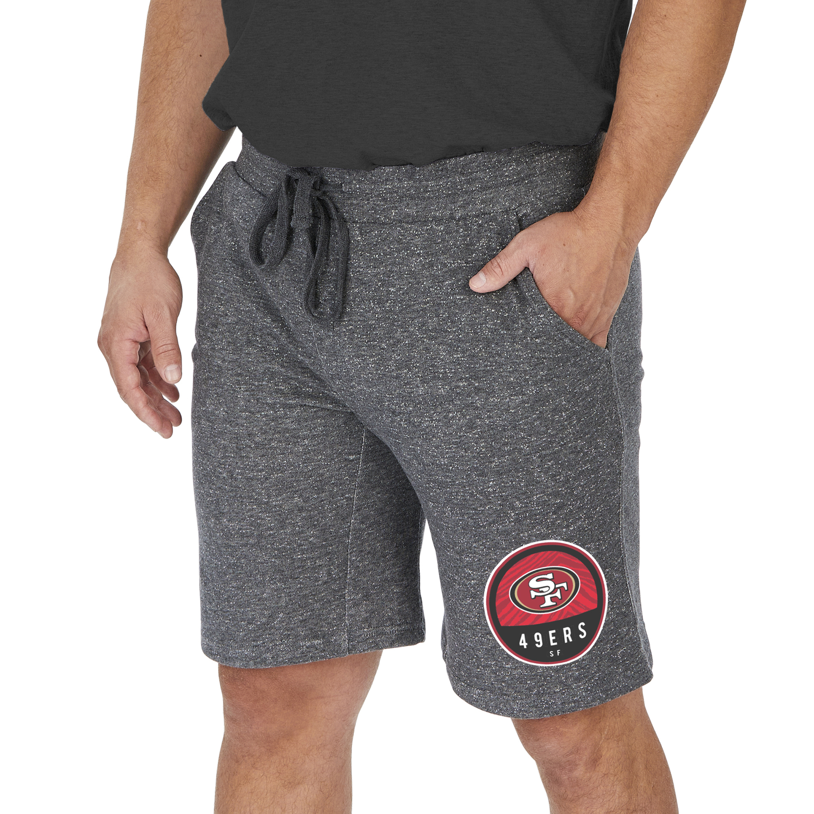 Французские махровые шорты Zubaz NFL Mens San Francisco 49ers