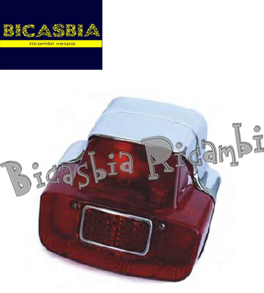 8017 - FANALE POSTERIORE IN METALLO SIEM VESPA 125 VNB6T 150 GL VLA1T