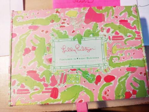 VTG LILLY PULITZER Playing Card Set In Box FRISKY BUSINESS Score Pad NEW FREESH