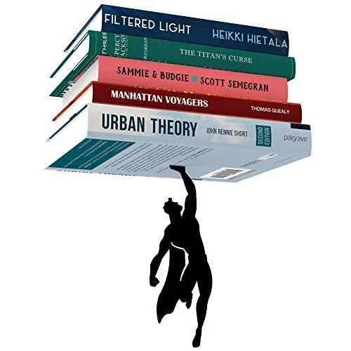 Artori Design Floating Bookshelf for Kids Invisible Shelf - Metal Book Shelf for