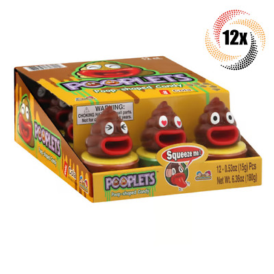 Full Box 12x Pooplets Kidsmania Pooplets Poop Shaped