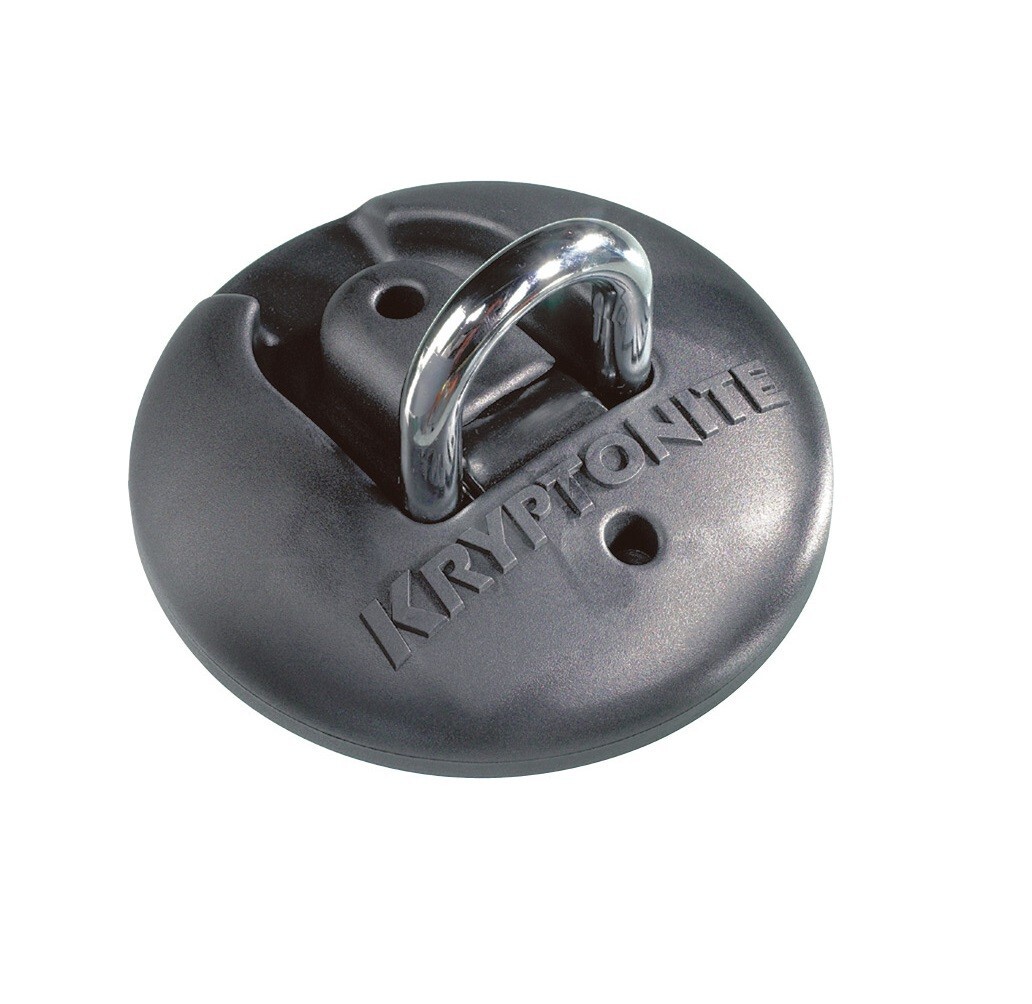 Kryptonite Stronghold Ground Anchor security SOLD SECURE GOLD