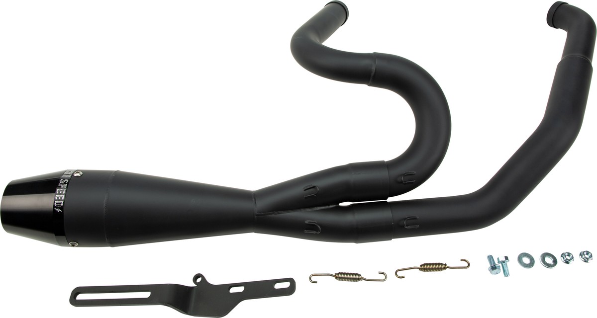 Sawicki Speed Shop - 930-01209 - 2:1 Shorty Pipe for Touring Model