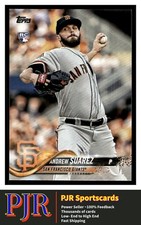 2018 Topps Update #US261 Andrew Suarez San Francisco Giants