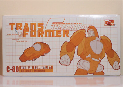 YOM-G Superalloy C-80 Survivalist WHEELIE; Deluxe Scale, Diecast - New/Complete