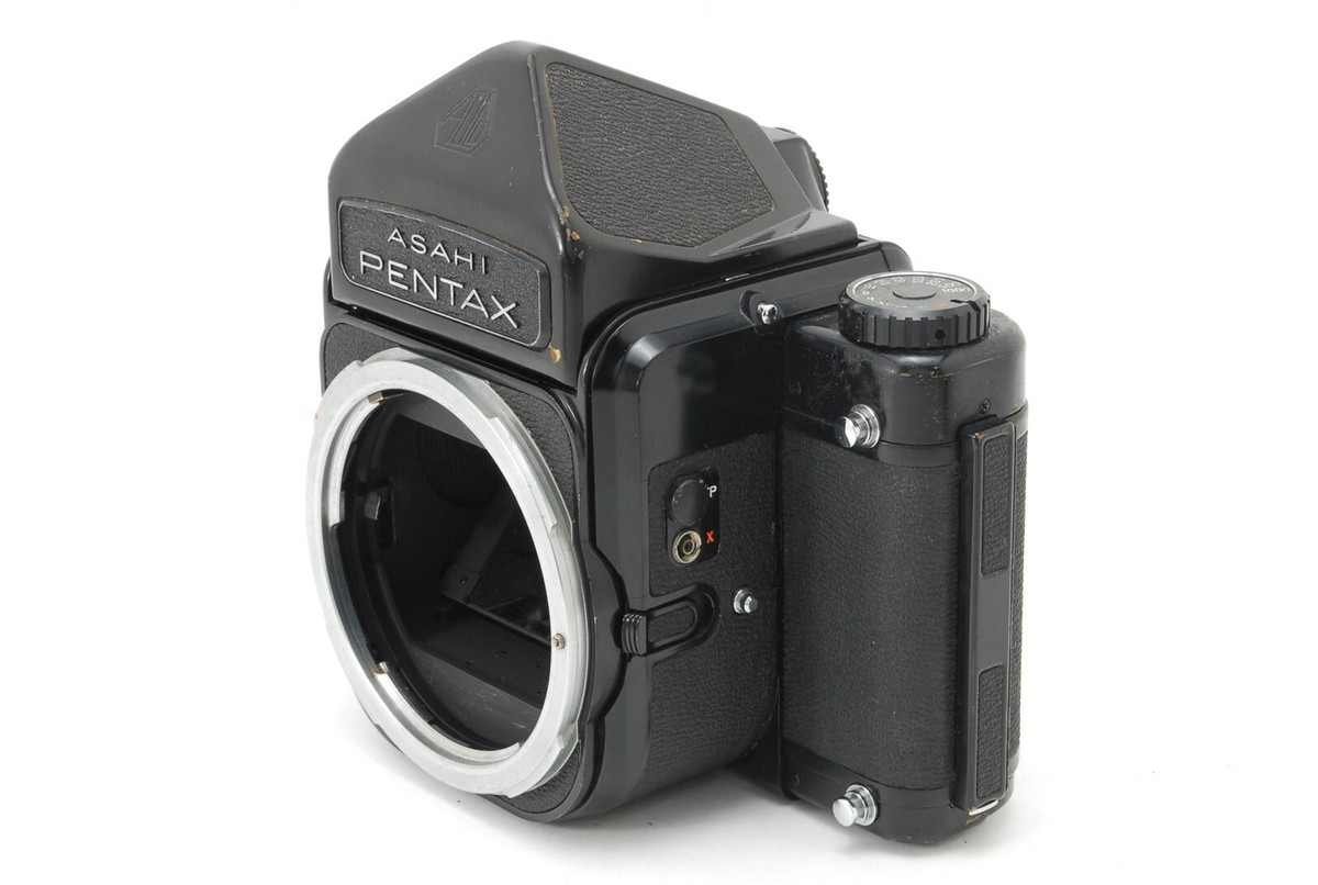 EXC+5] Pentax 6x7 67 Eye Level Film Camera Takumar 105mm f2