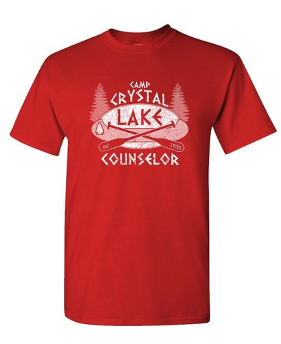 CAMP CRYSTAL LAKE - Horror Jason Hockey - Baumwolle Unisex T-Shirt - Bild 4 von 10