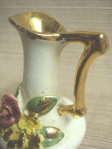 3 Pc Vintage Miniature Set - Vase / Urn / Ewer - 1 H. Kato Occupied Japan - Bild 4 von 9