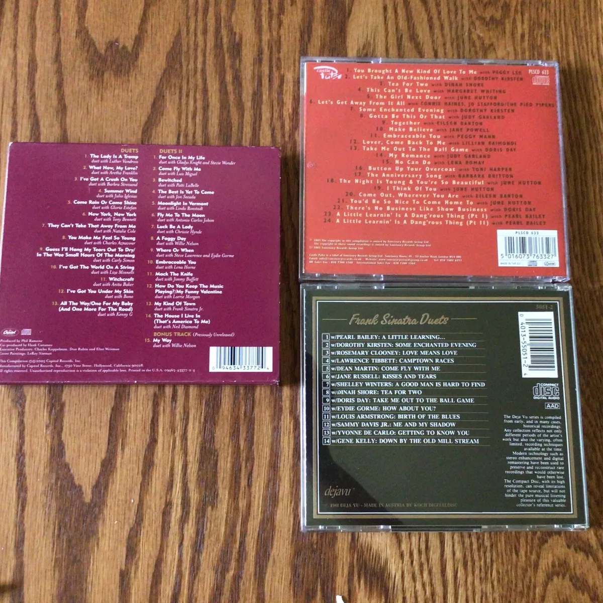 Frank Sinatra Duets and Duets II-90th Birthday Ltd. Collector's Ed.-BUNDLE Of 3