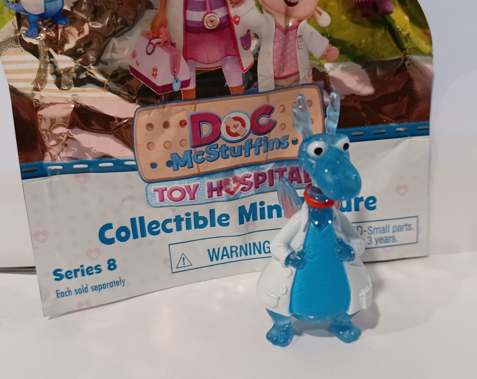 Disney Jr. Doc Mcstuffins GLITTER STUFFY Pvc 3