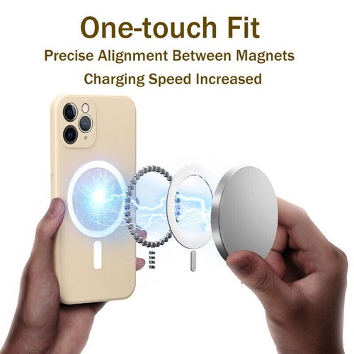 MagSafe Magnetic Liquid Silicone Phone Case Cover For iPhone 15 14 Pro Max 13 12 - Picture 2 of 57