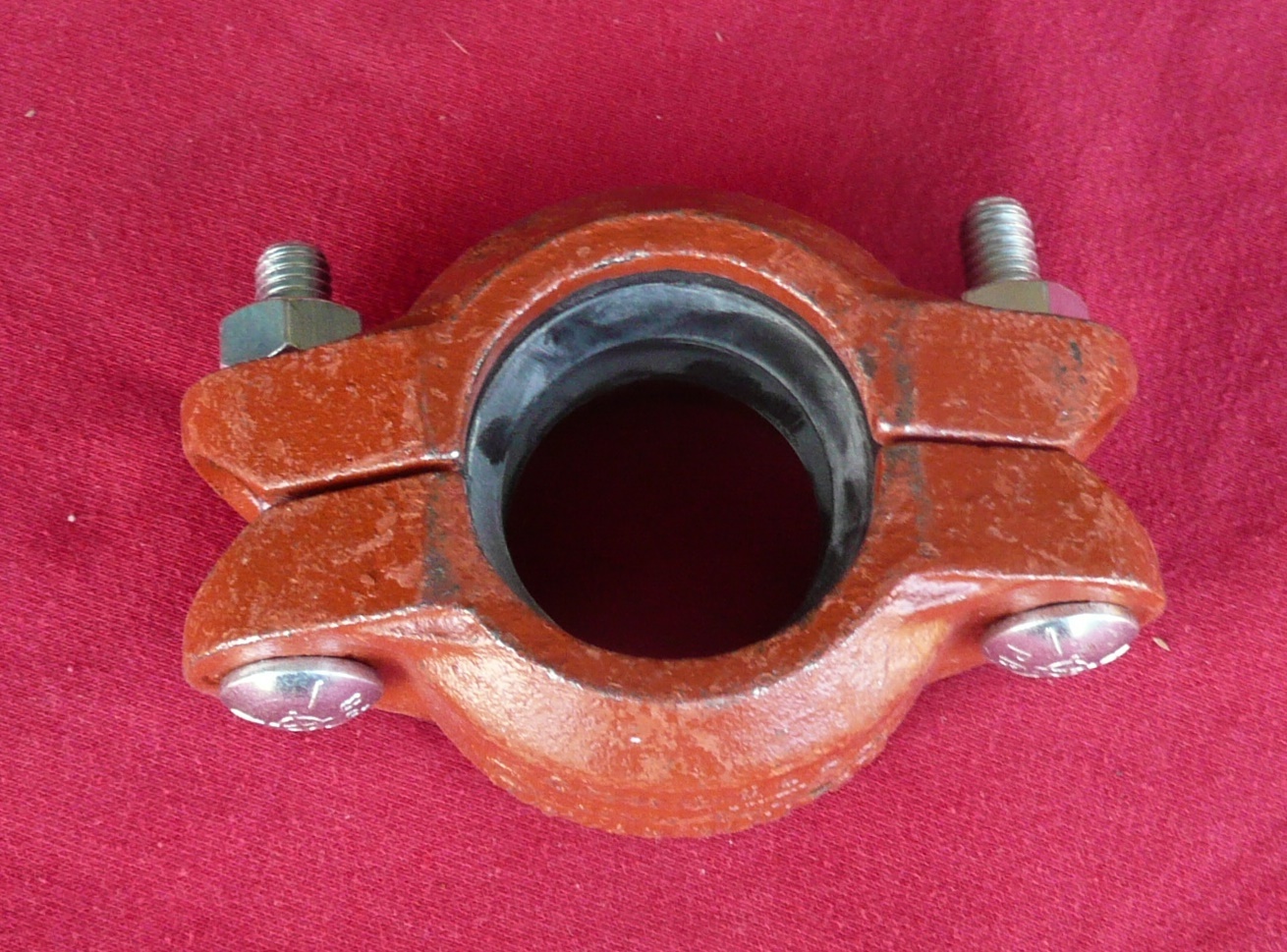 GRINNELL FIRE SPRINKLER COUPLING CLAMP, 705, 11/2" / 48.3 MM (LOT OF 6