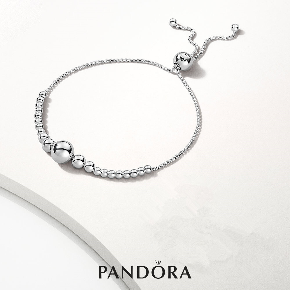 Beads Sliding Bracelet 25cm 