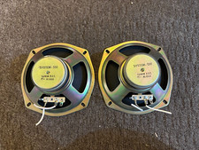 Pair Vintage system 550 PT-810315 speaker Speakers Driver Speaker 6"
