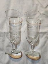 Vintage 1968 Interlude Parfait Glasses Libbey Glass Company Cocktail Glasses...