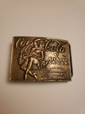 Coca Cola of Atlanta Ga. Brass Belt Buckle, 1915 Trans-Pan San Francisco Expo