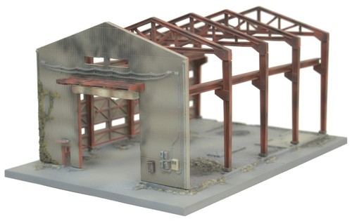 1/144 Tomytec DCM01 Diocolle Combat Destroyed Factory Battlefield Diorama Kit JP - Picture 1 of 5