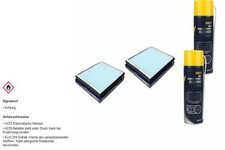 2x SCT Innenraumfilter MANNOL Klimareiniger für Skoda Fabia 6Y2 1.2 1.9 TDI RS