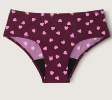 VS pink PERIOD PANTY Hipster small New sealed ruby hearts