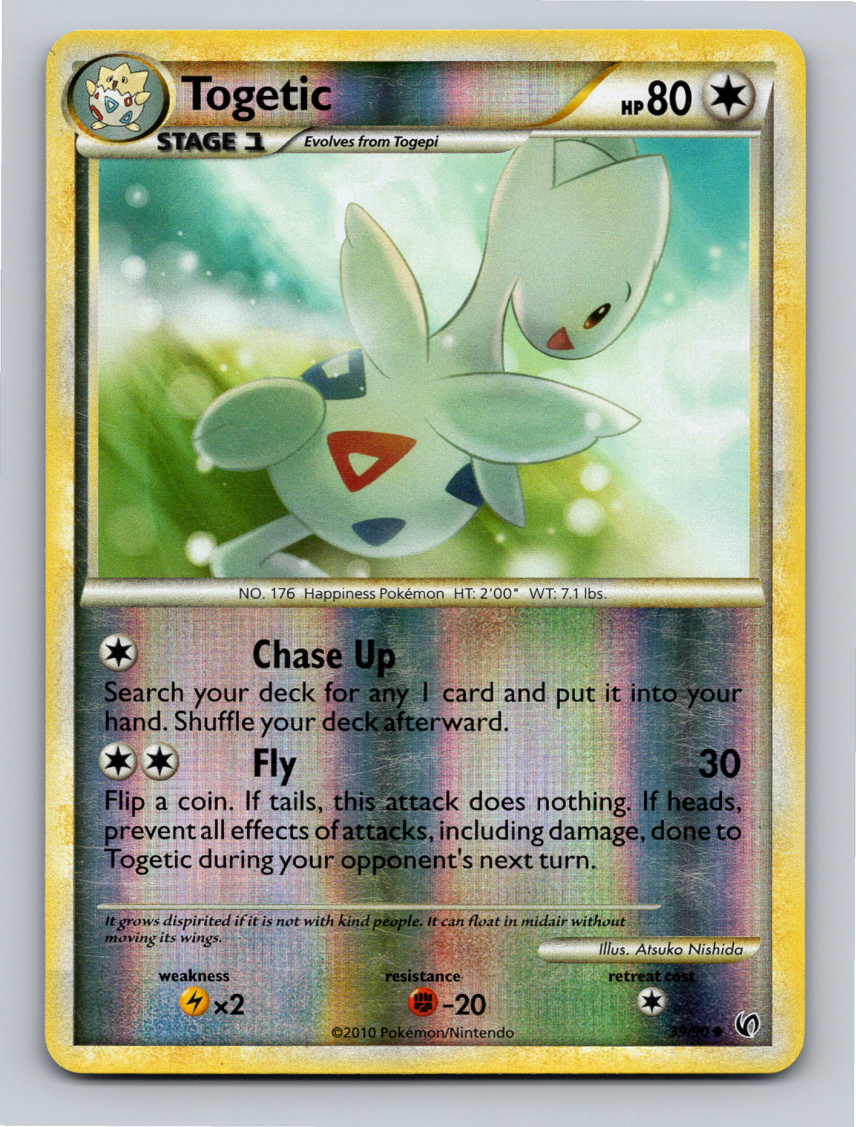 Togetic - Undaunted Pokémon card 39/90