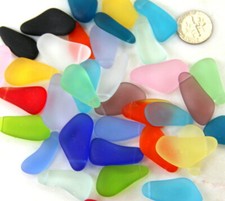 Free Form Drop Pendant Beads, Med.10x28mm, Matte Finish, YOU PICK COLOR, 5 Pcs