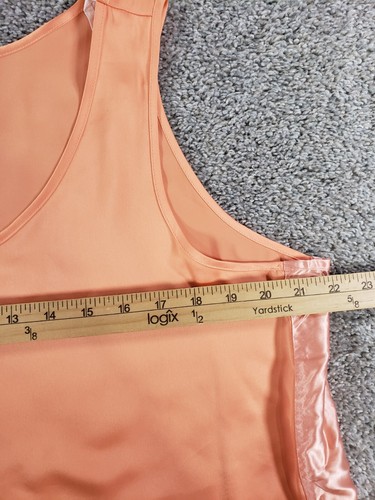 Camiseta sin mangas Louis Feraud para mujer Cami 10 naranja vintage - Imagen 4 de 8