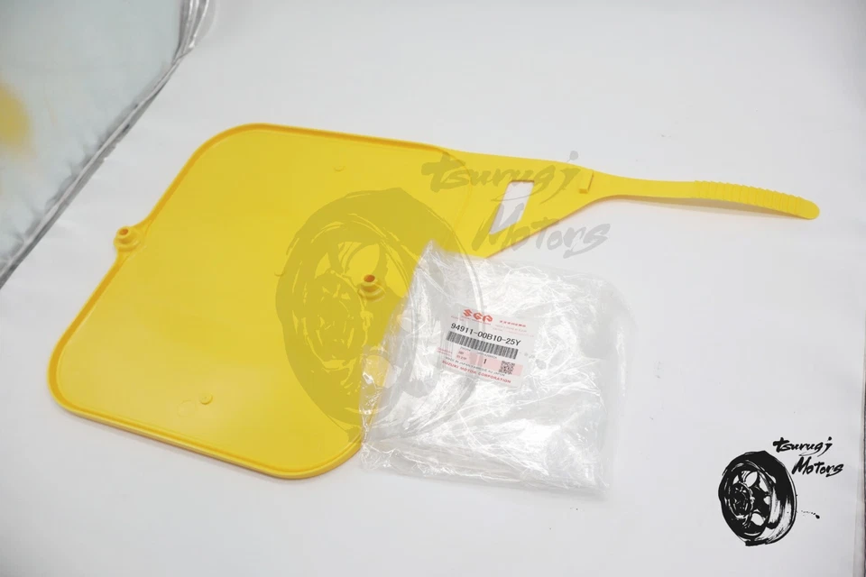 SUZUKI Genuine RM125 RM250 RM465 RM500 94911-00B10-25Y Front Number Plate Fender — 第 2/4 张图片