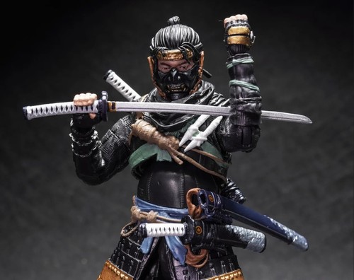Figurine JEU VIDEO GHOST OF TSUSHIMA personnage JIN SAKAI jouet officiel SONY - Imagen 23 de 26