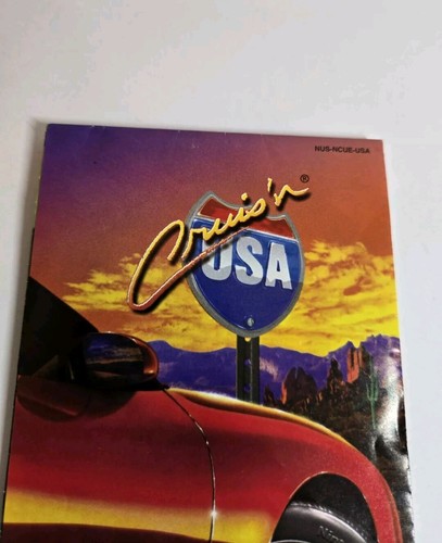 Cruis'n USA Nintendo 64 N64 Instruction Manual Booklet ONLY - Picture 3 of 7