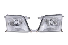Toyota Genuine Land Cruiser Prado J90 96-02 Reflector Headlight Lamp Pair OEM