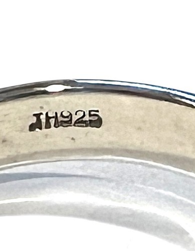 Cape Cod Inspired June Birthstone Jewelry Sterling Silver Ring Size 8 - Picture 3 of 3