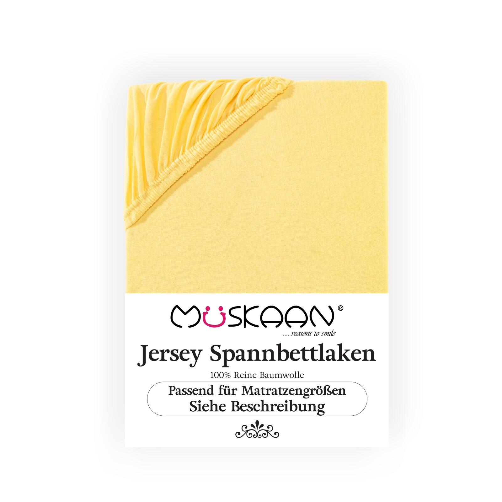 Jersey Spannbettlaken Betttuch Bettlaken 100% Baumwolle 8 Größen 32 Farben