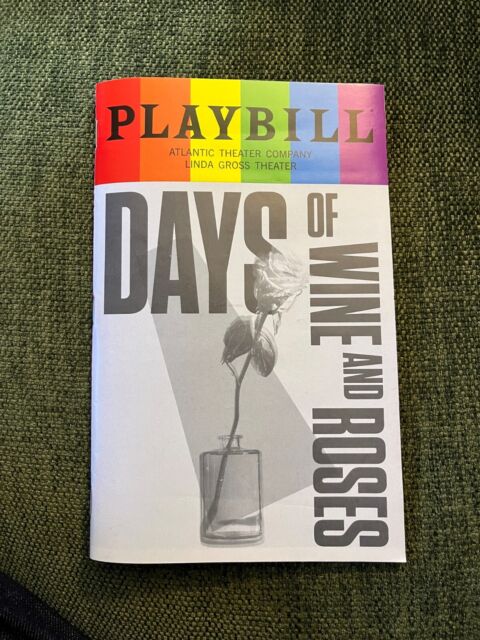 Kelli O'Hara Brian d'Arcy James Days of Wine and Roses Musical Playbill PRIDE