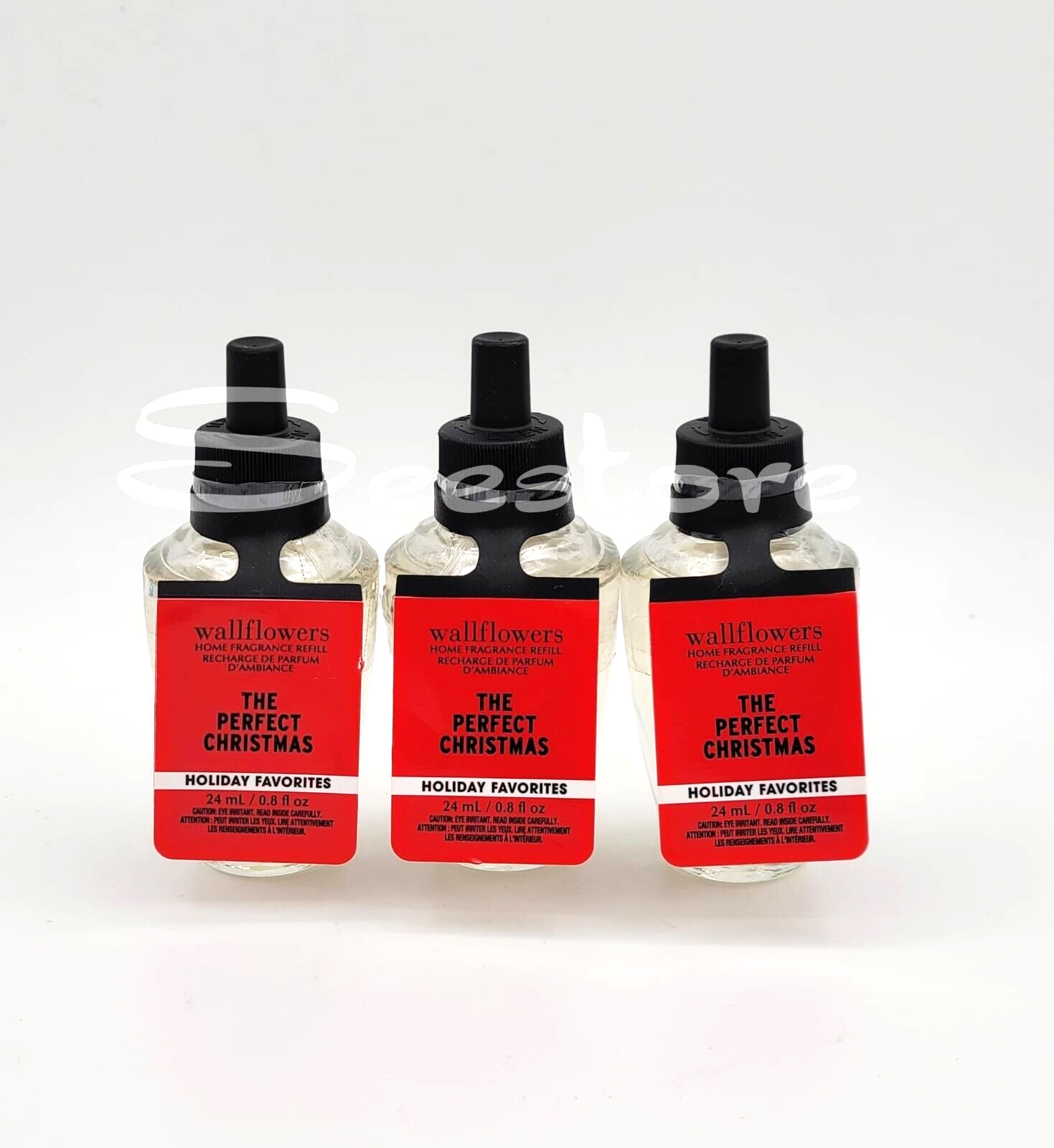 Bath & Body Works The Perfect Christmas Wallflower Fragrance Refill Bulb Set - 3-image