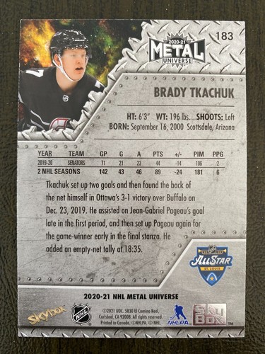 ( U SELECT CARDS )  2020-21 SkyBox Metal Universe Singles - Picture 293 of 327