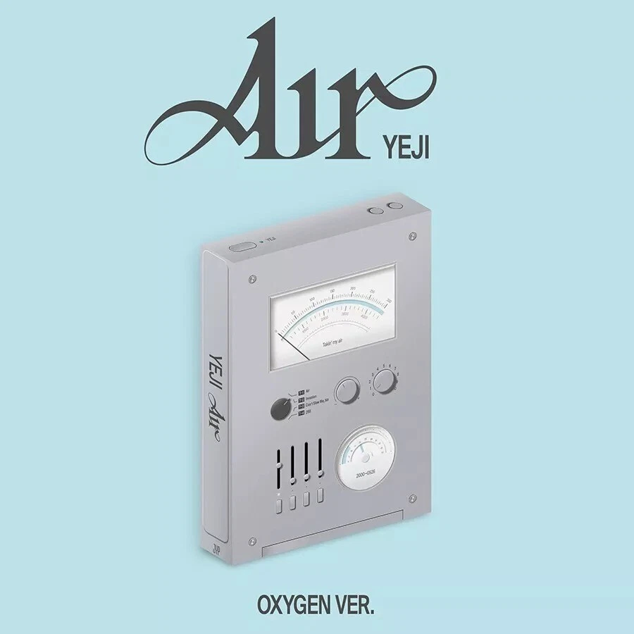 ITZY YEJI [AIR] Album OXYGEN Ver/CD+Buch+Key Ring+Foto+2 Karte+