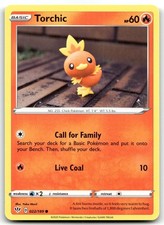 Torchic 022/189 Common Darkness Ablaze Pokemon Near Mint