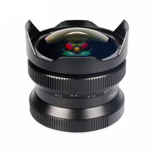 Brightin Star 7.5mm F2.8 III MF Wide Angle Fisheye Lens for Canon Nikon Sony L