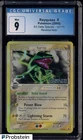 2005 Pokemon EX Delta Species #13 Rayquaza Reverse Holo CGC 9 MINT