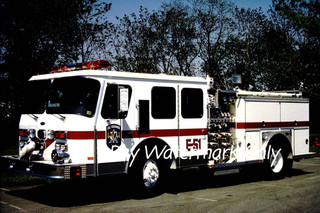 Monroeville PA Fire Apparatus Slide 1988 Emergency One E One Pumper Engine 51
